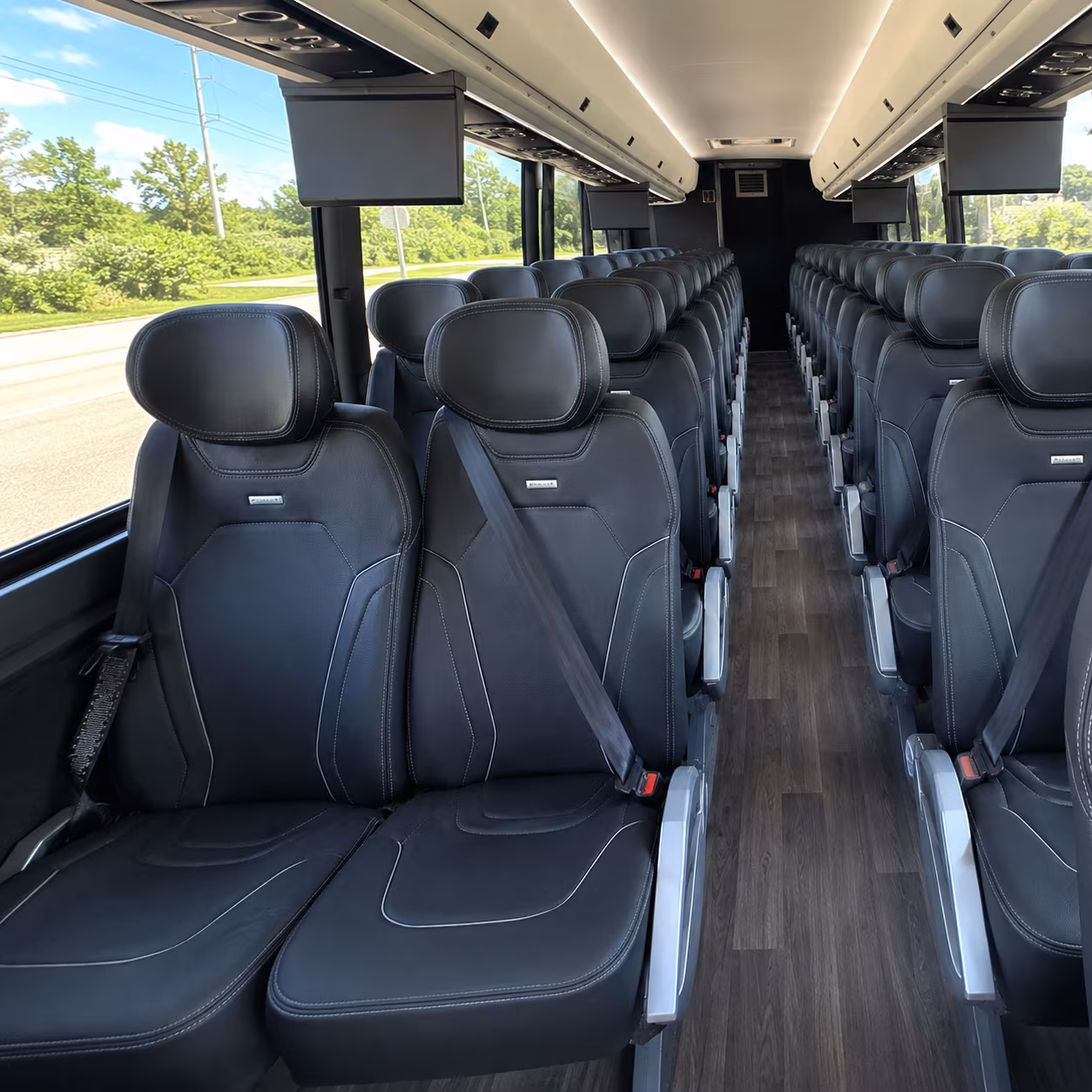 dayton charter bus services inside