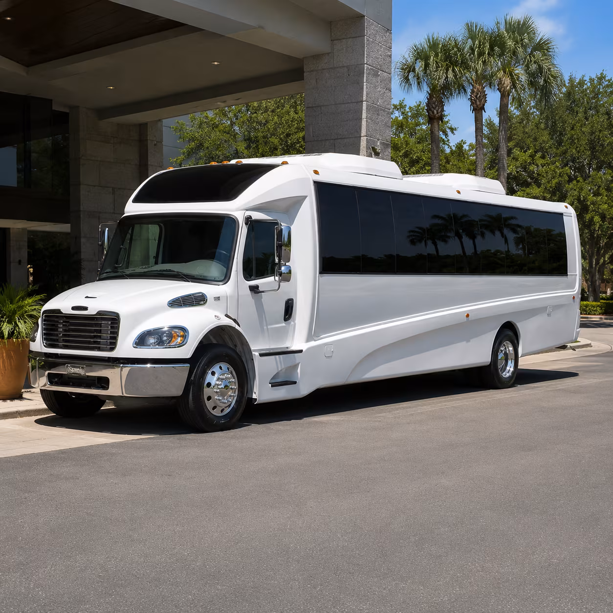 dayton concert transportation onboard seating