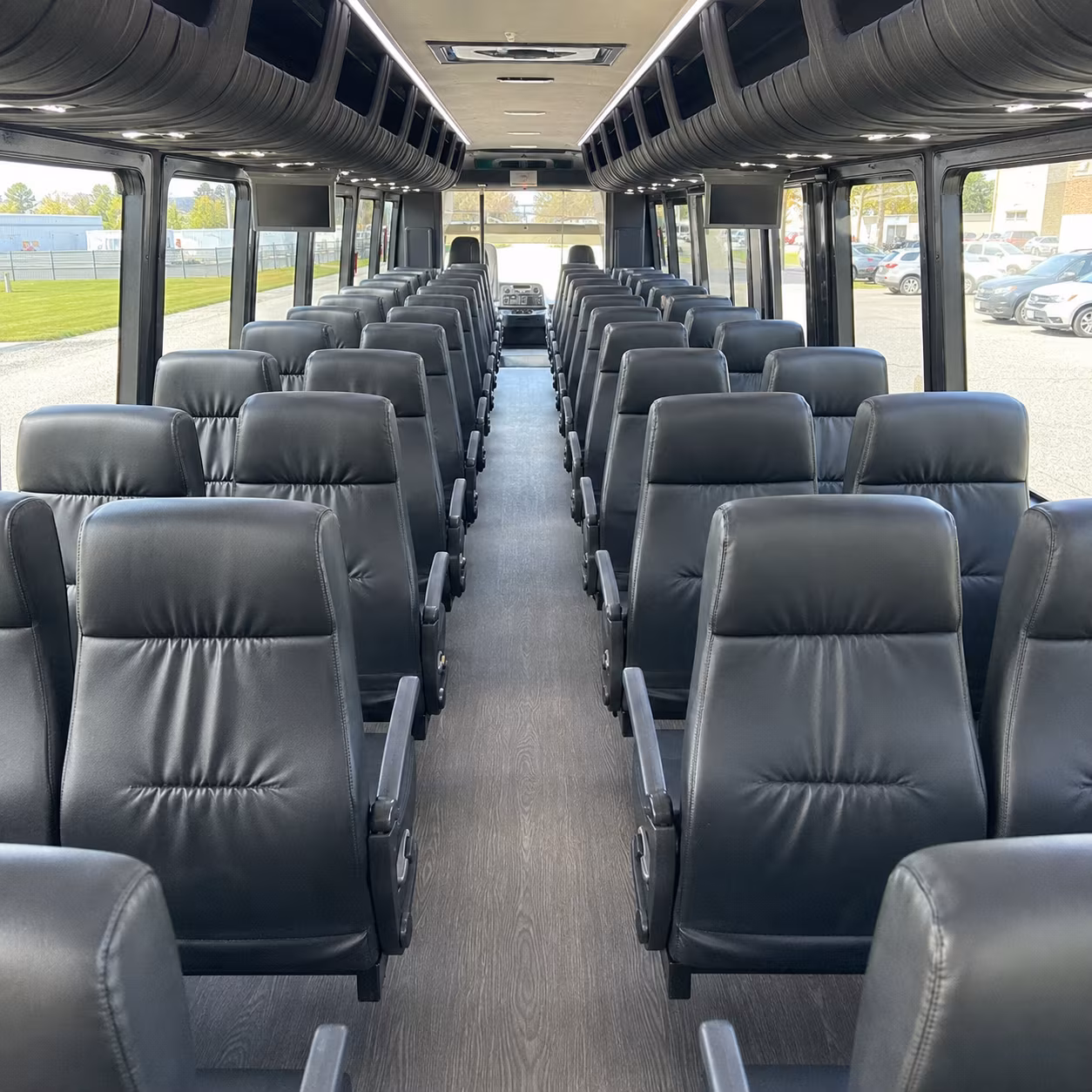 dayton school event transportation onboard seating