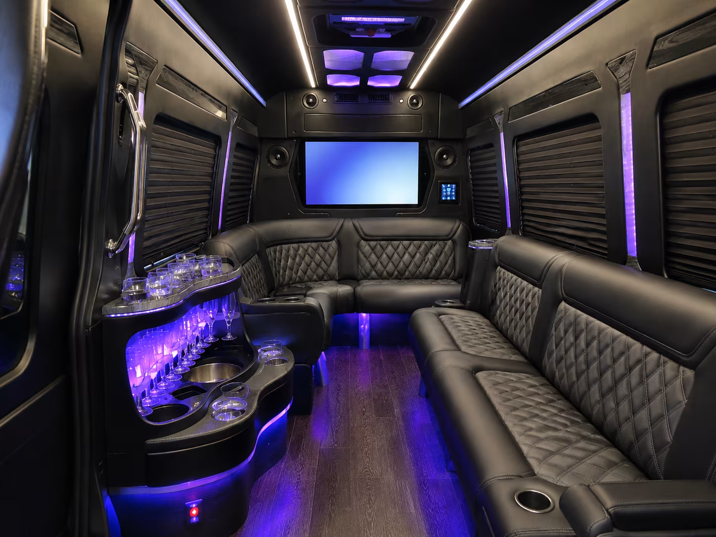 downtown dayton office and event shuttle buses